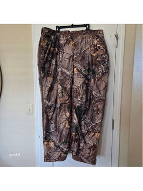 Nwt Cabela's Realtree Xtra Camo Pants 3XL Brown Green